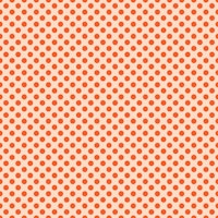 Polka Dots orange apricot papel pintado