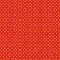 Polka Dots orange red wallpaper