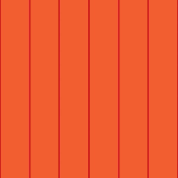 Retro Stripes red orange