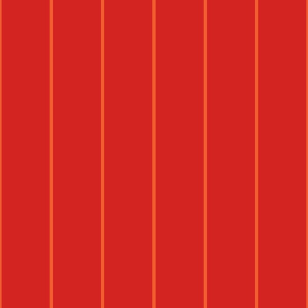 Retro Stripes orange red