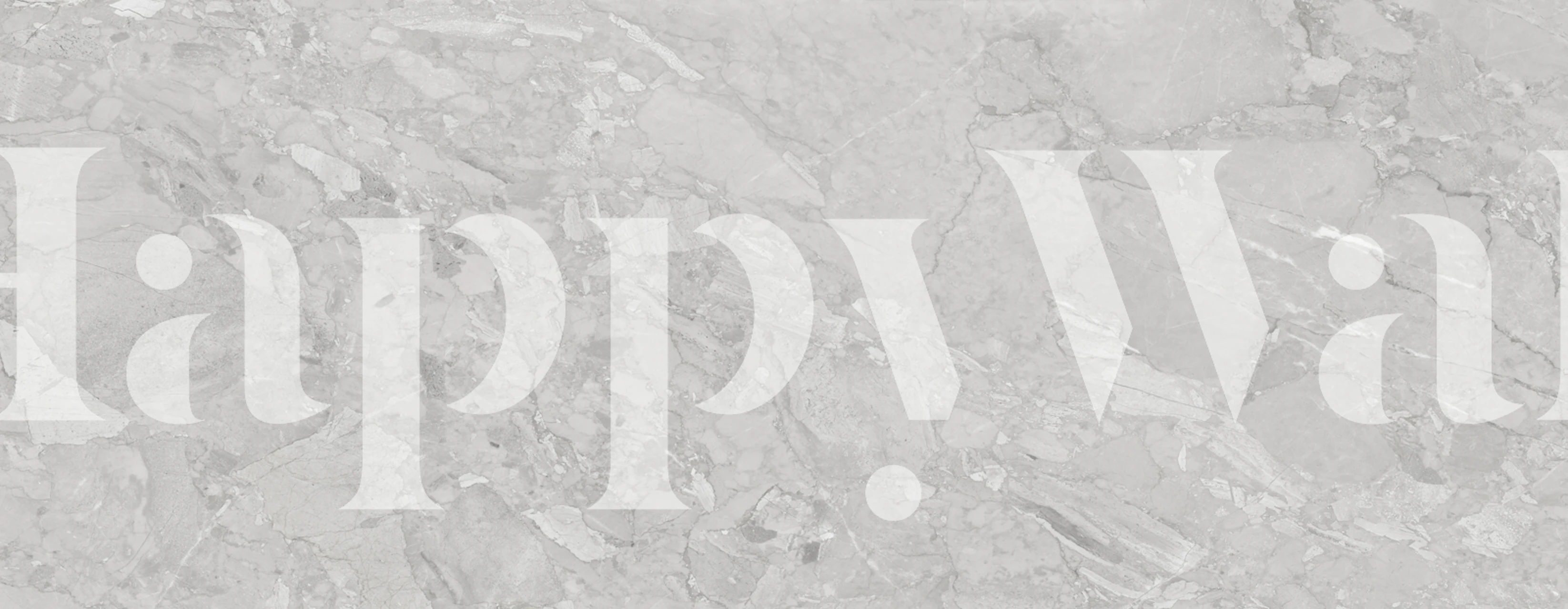 Breccia Silver Marble Stone wallpaper in a room