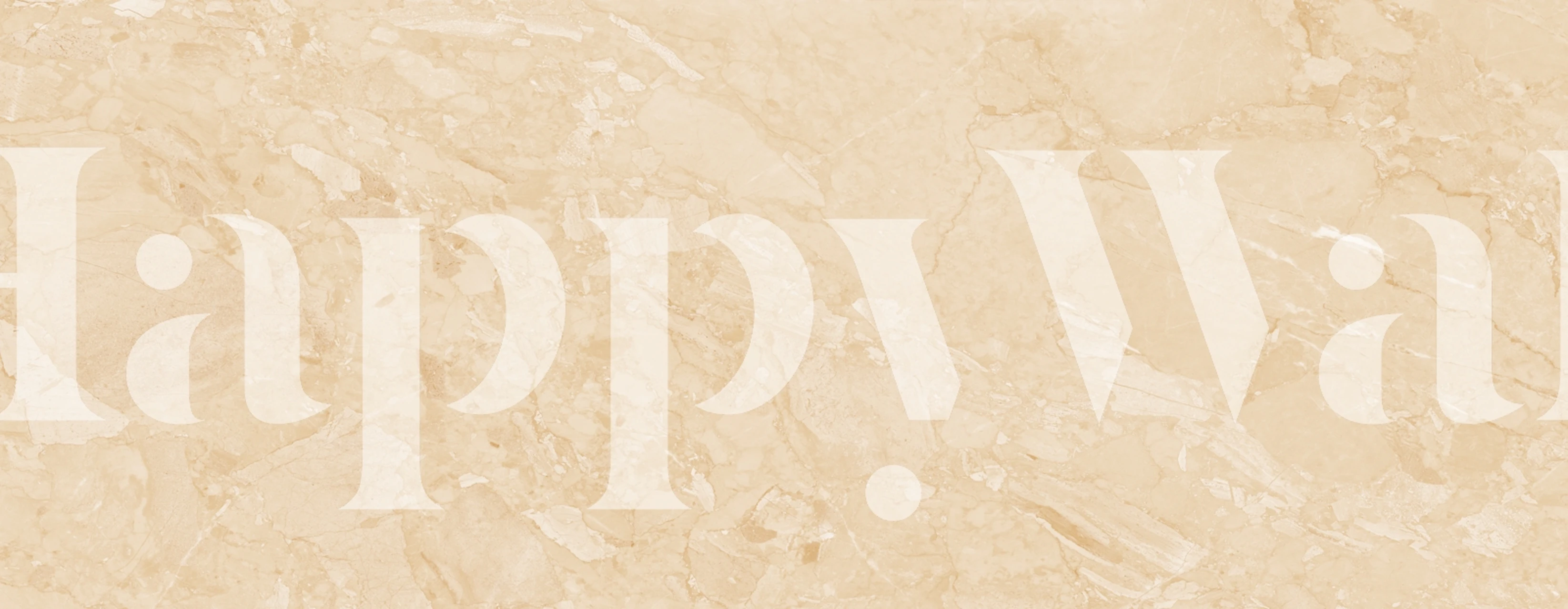 Breccia Beige Marble wallpaper in a room setting