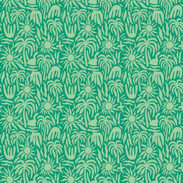 Palmeras y Sol green