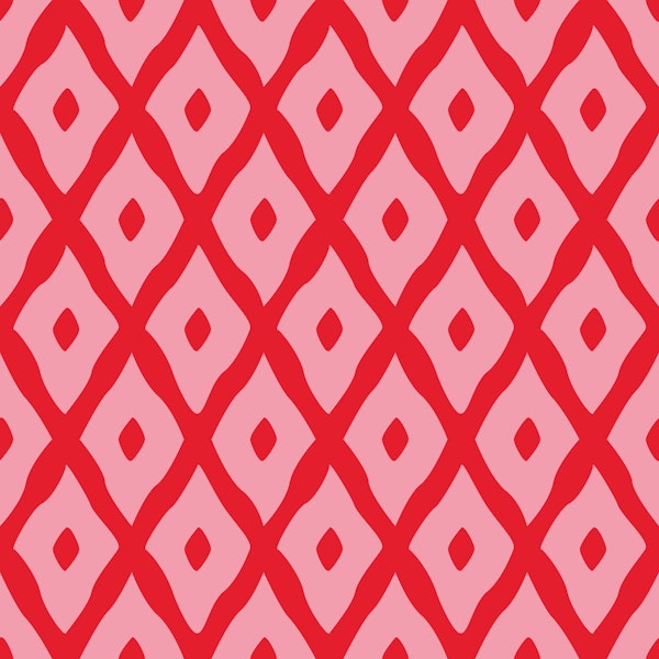 Curvy Diamonds red pink