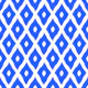 Curvy Diamonds white blue
