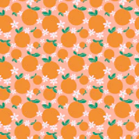 Summer Oranges papiers peint