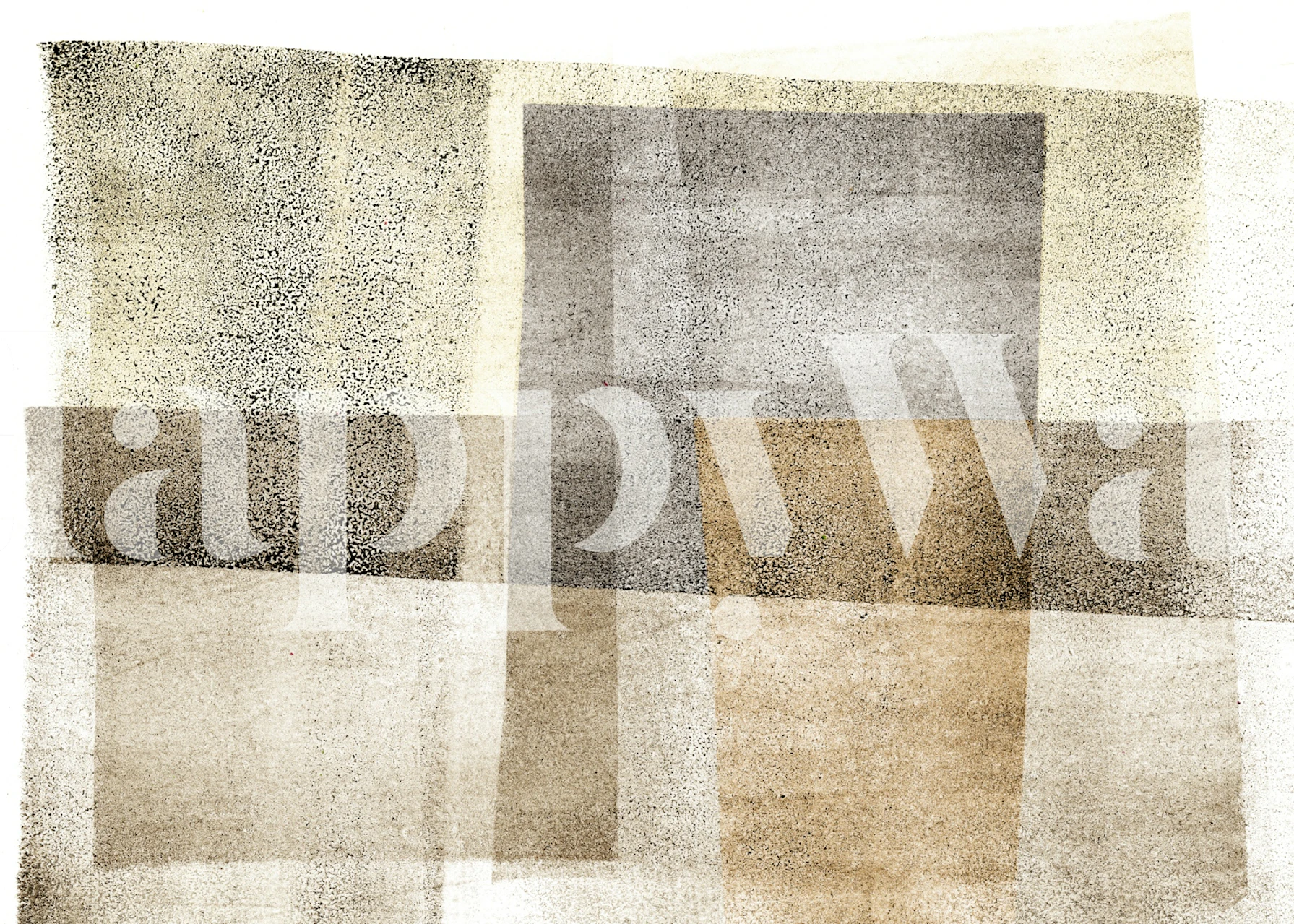 Textured wallpaper in Erdtönen