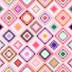 Cool Boho Diamond Mosaic pink