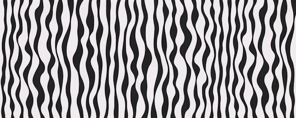 Black and White Flow Design