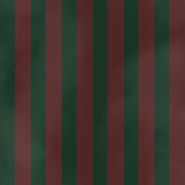 Burgundy dark green vertical stripes