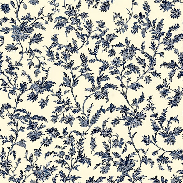 Toile de Jouy Pattern 06 Small