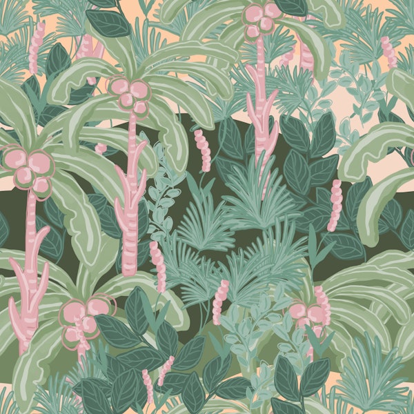 Lush tropical Botanical Escape