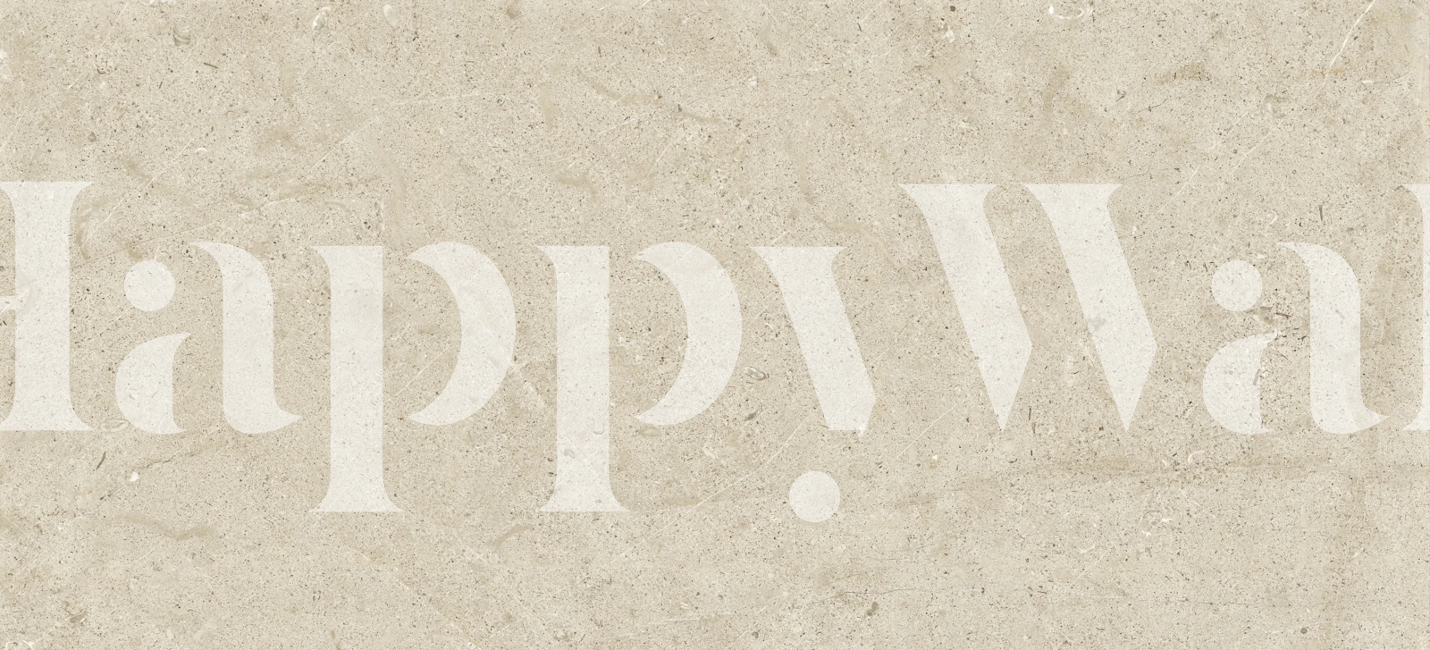 Papier peint Rustic Beige Canvas dans un cadre de pièce