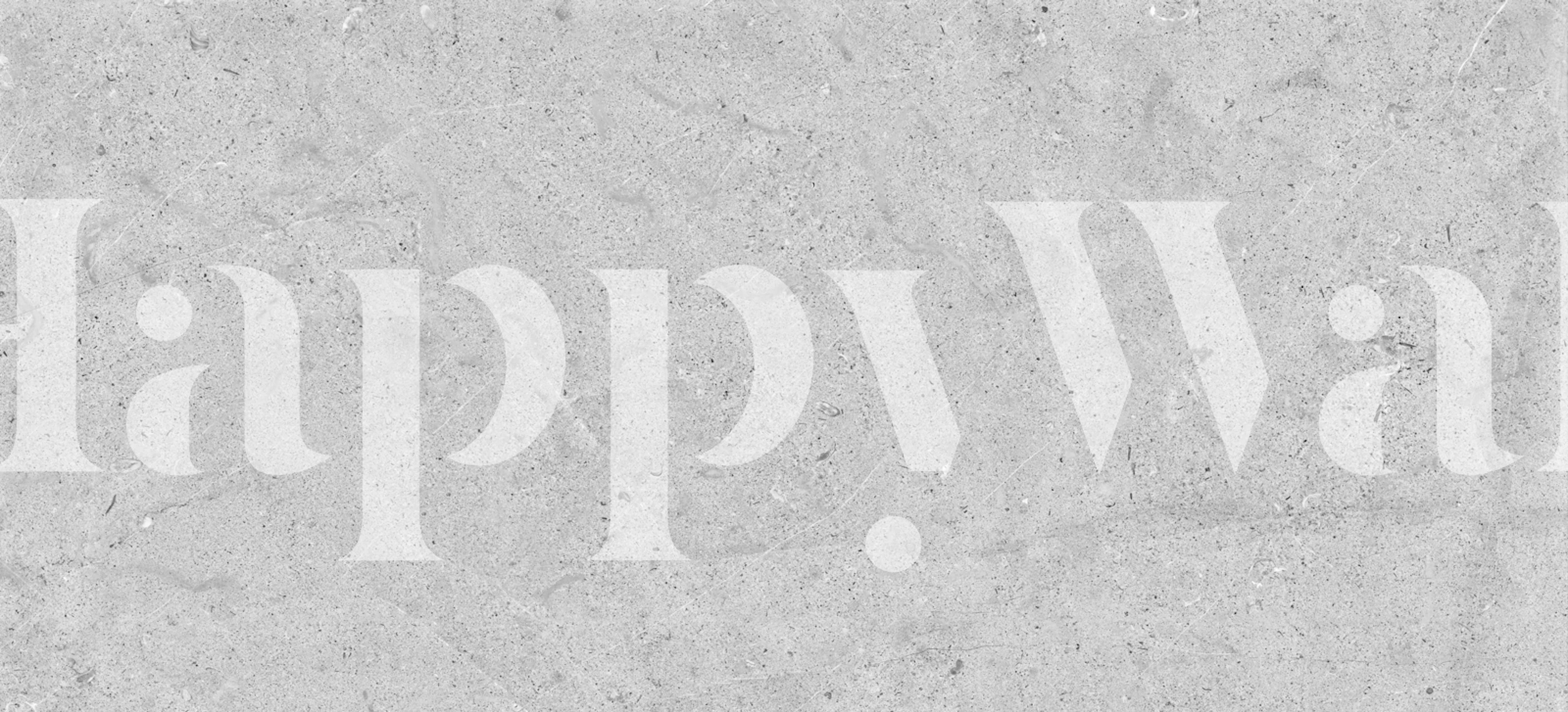 papel de parede Grey Stone Concrete em um quarto