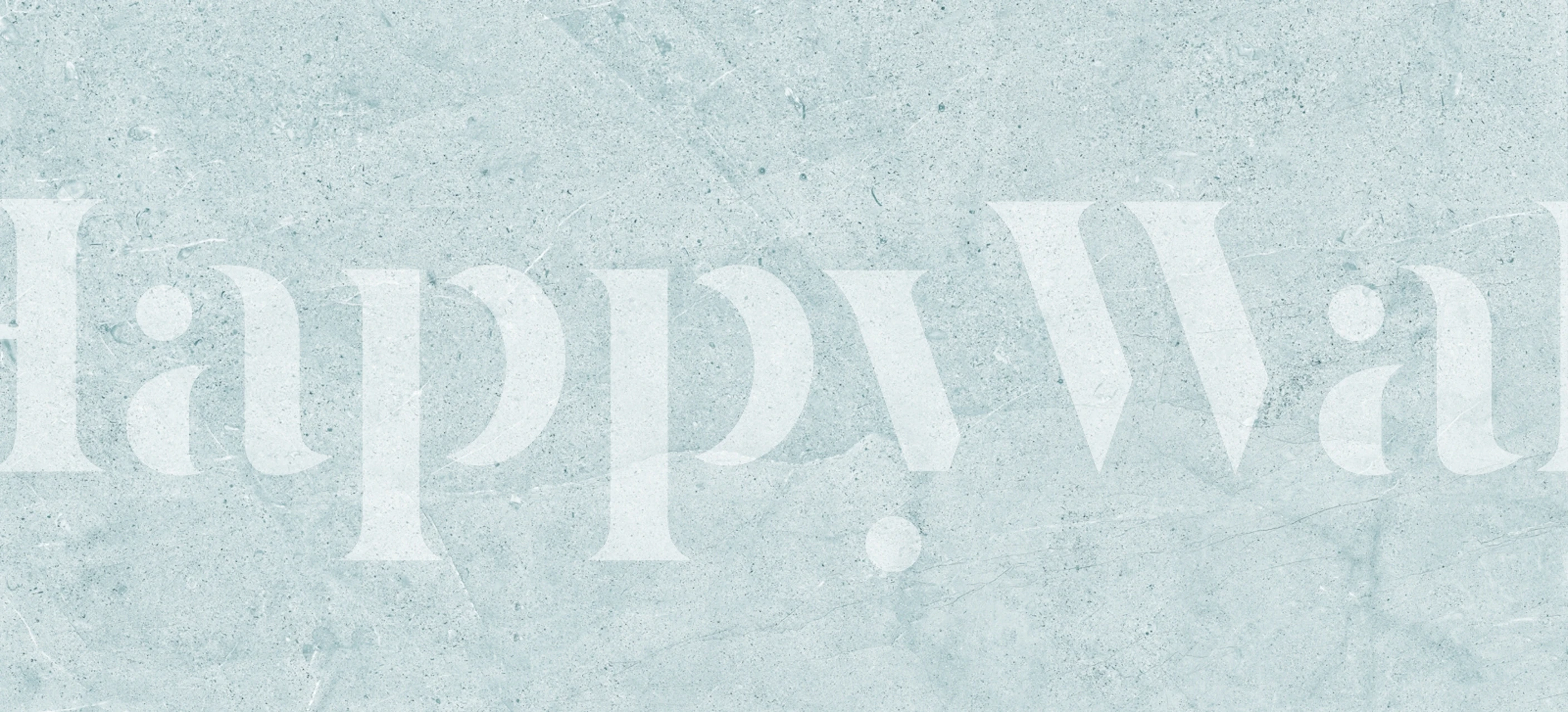 Aqua concrete texture wallpaper in soft blue tones