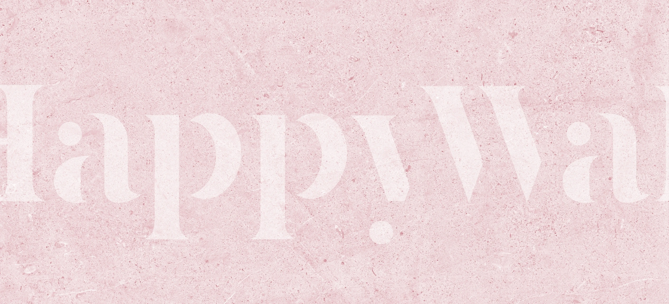 Baby Pink Cement Stone wallpaper in a room