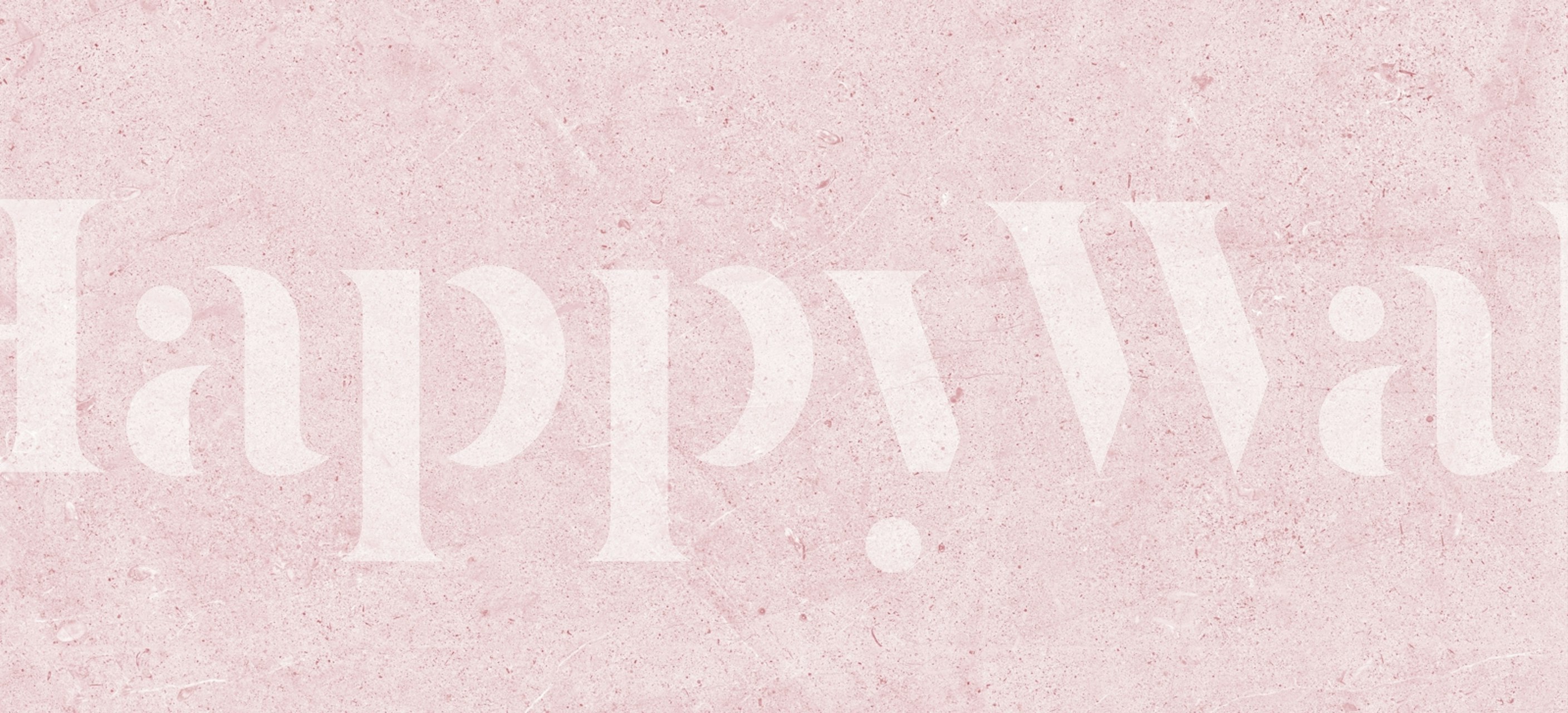 Papel pintado Baby Pink Cement Stone en una habitación