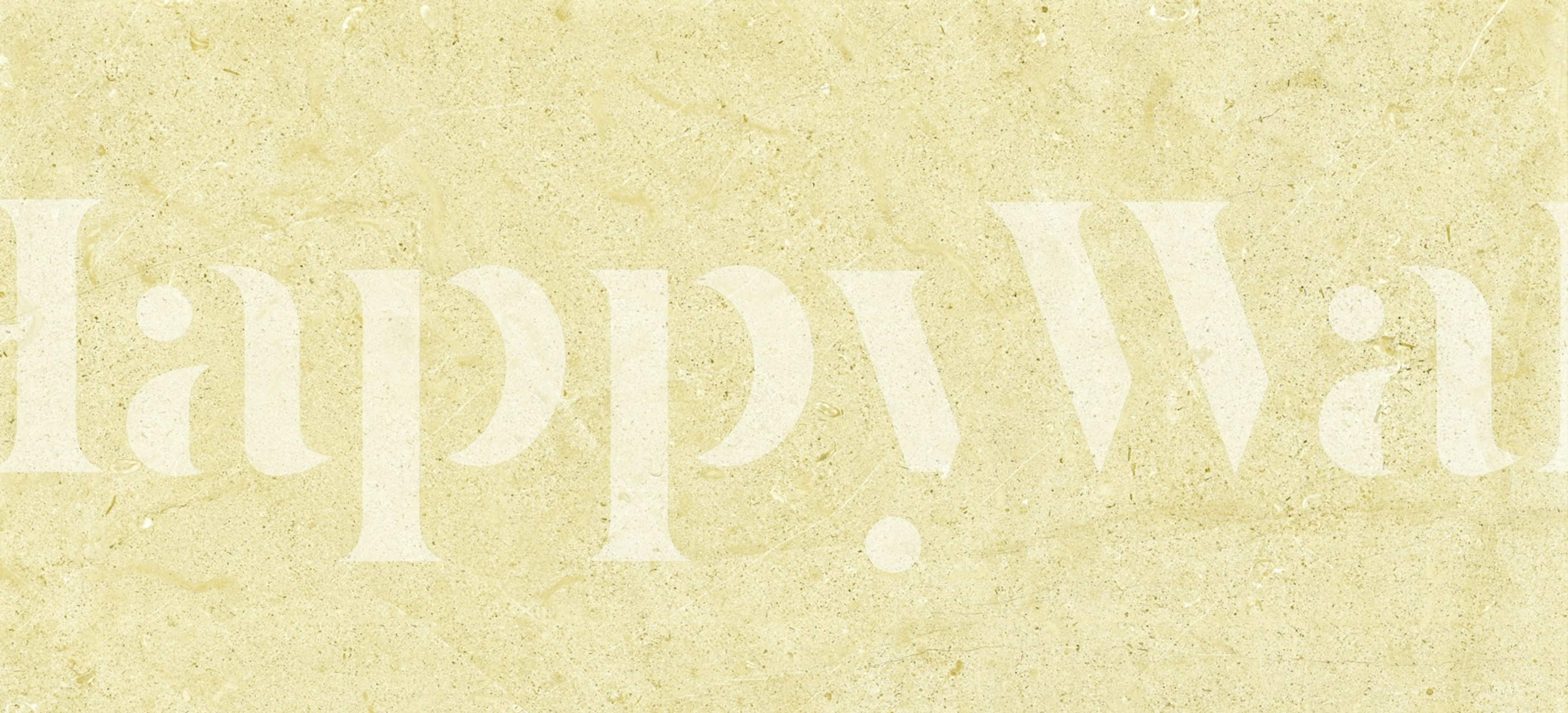 Pastel Yellow Cement Stone tapete