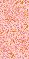 Windling in Coral Blossom wallpaper