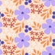 Wild Floral Field Pattern
