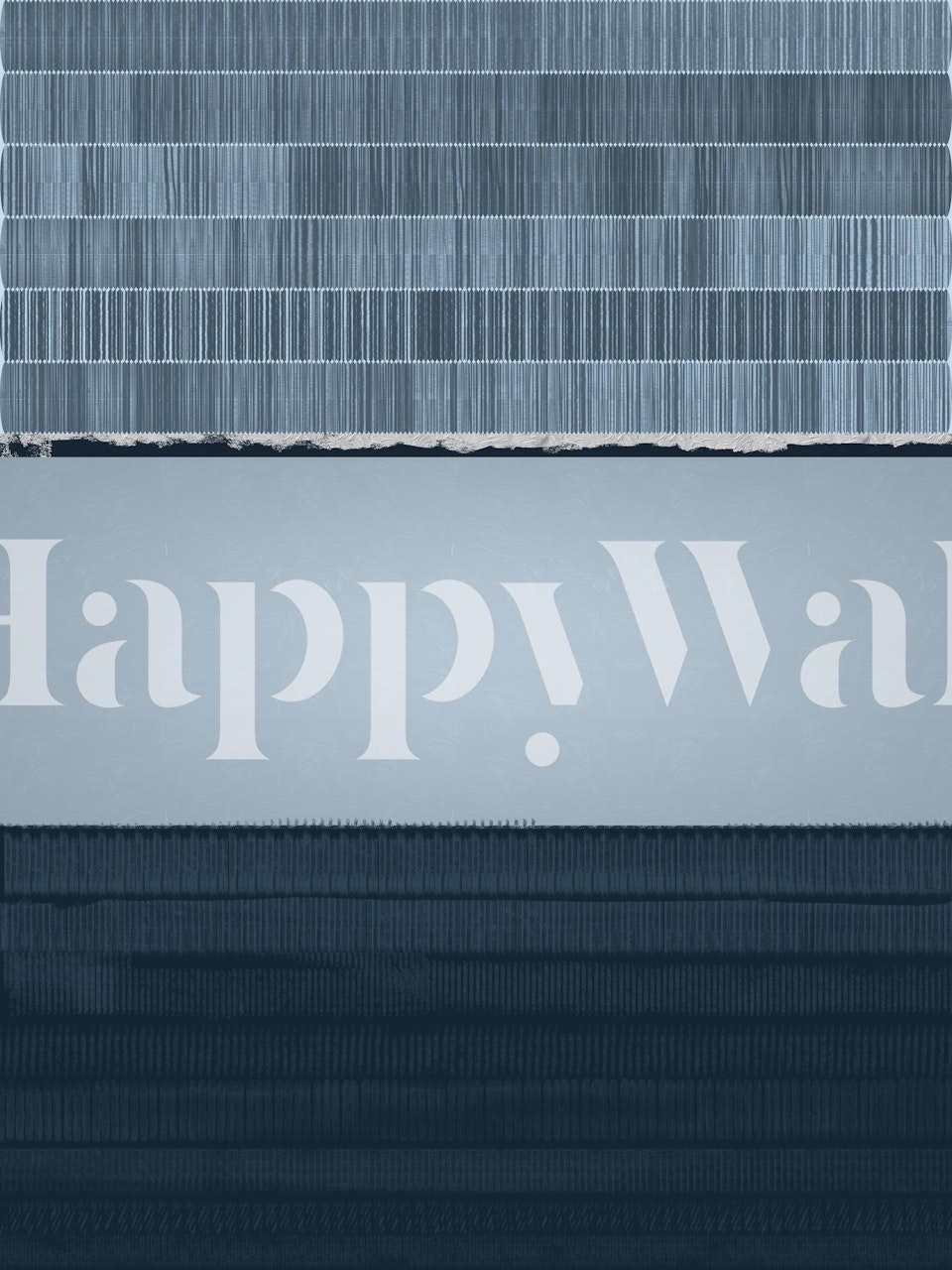 Abstract lines in varying shades of blue wallpaper