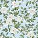 Cottage Floral - Soft Blue & Green