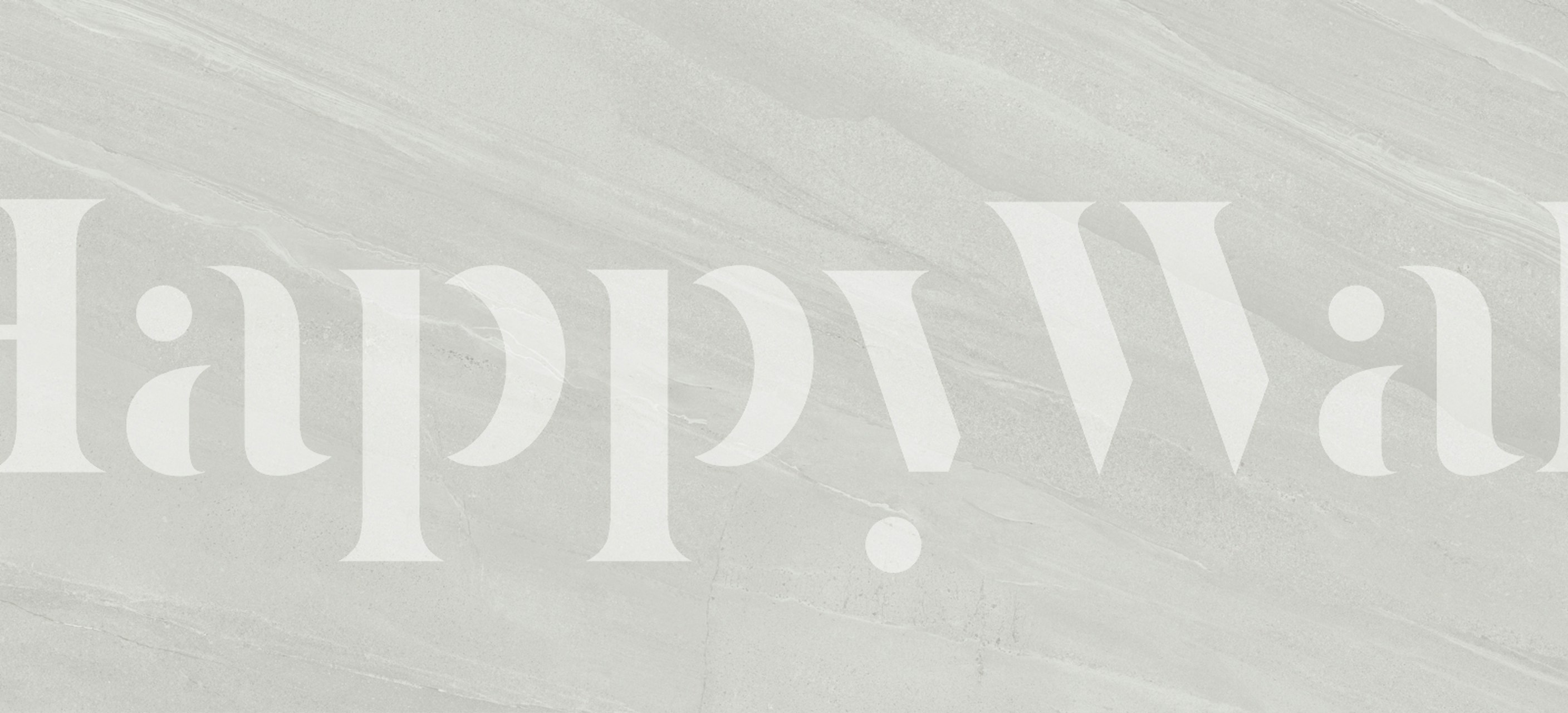 Silver Travertine Stone wallpaper in a room