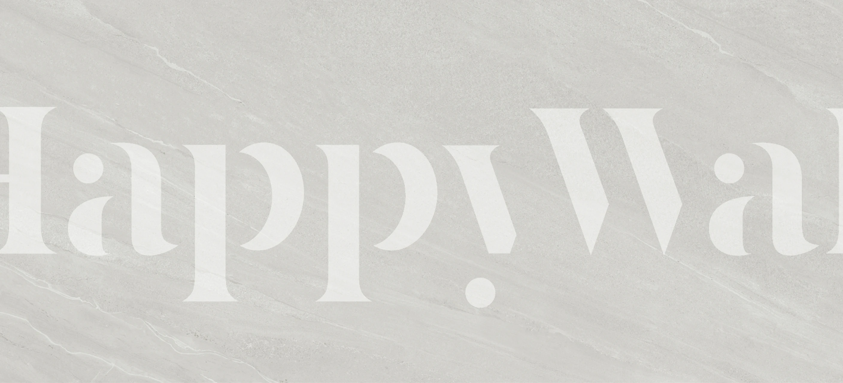 Light gray marble effect wallpaper with soft veining