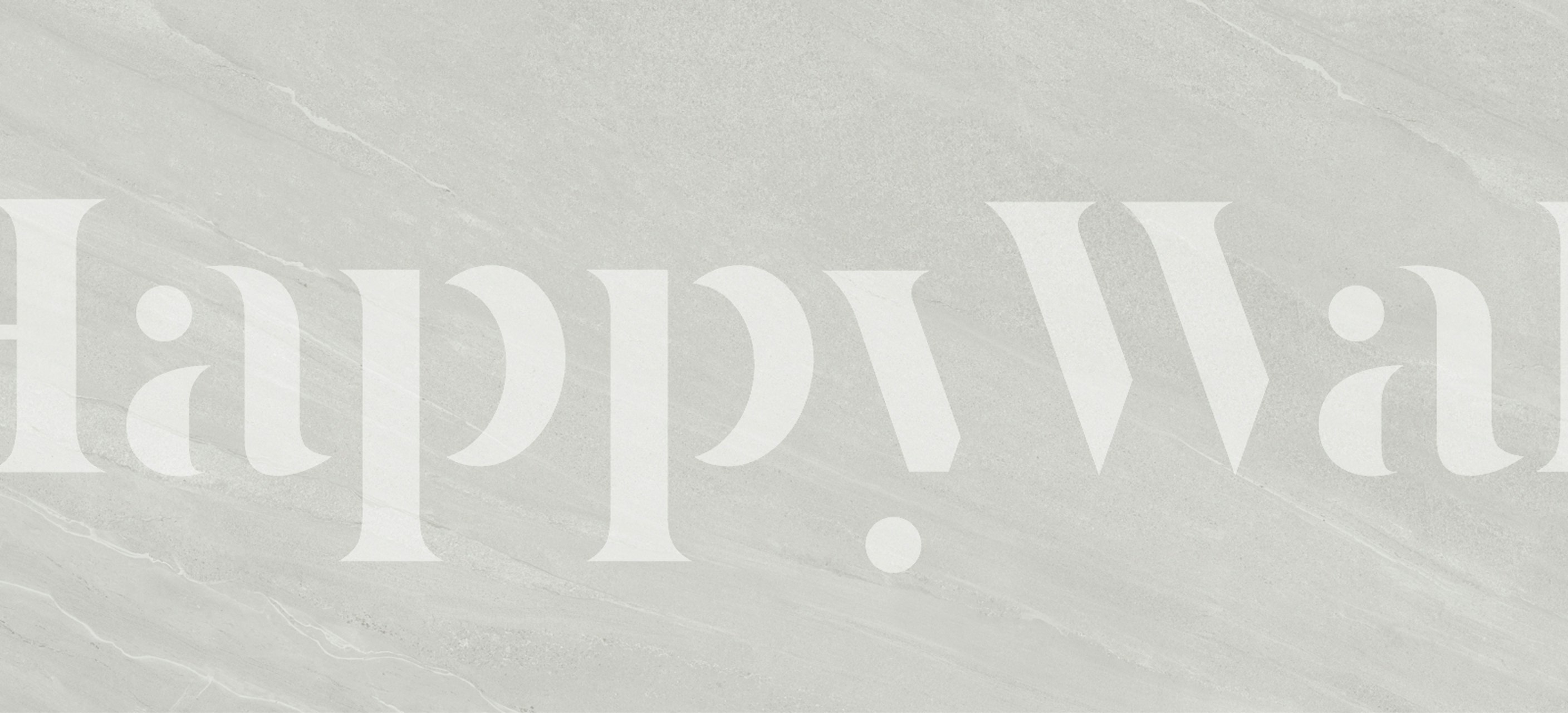 Light gray marble effect wallpaper with soft veining