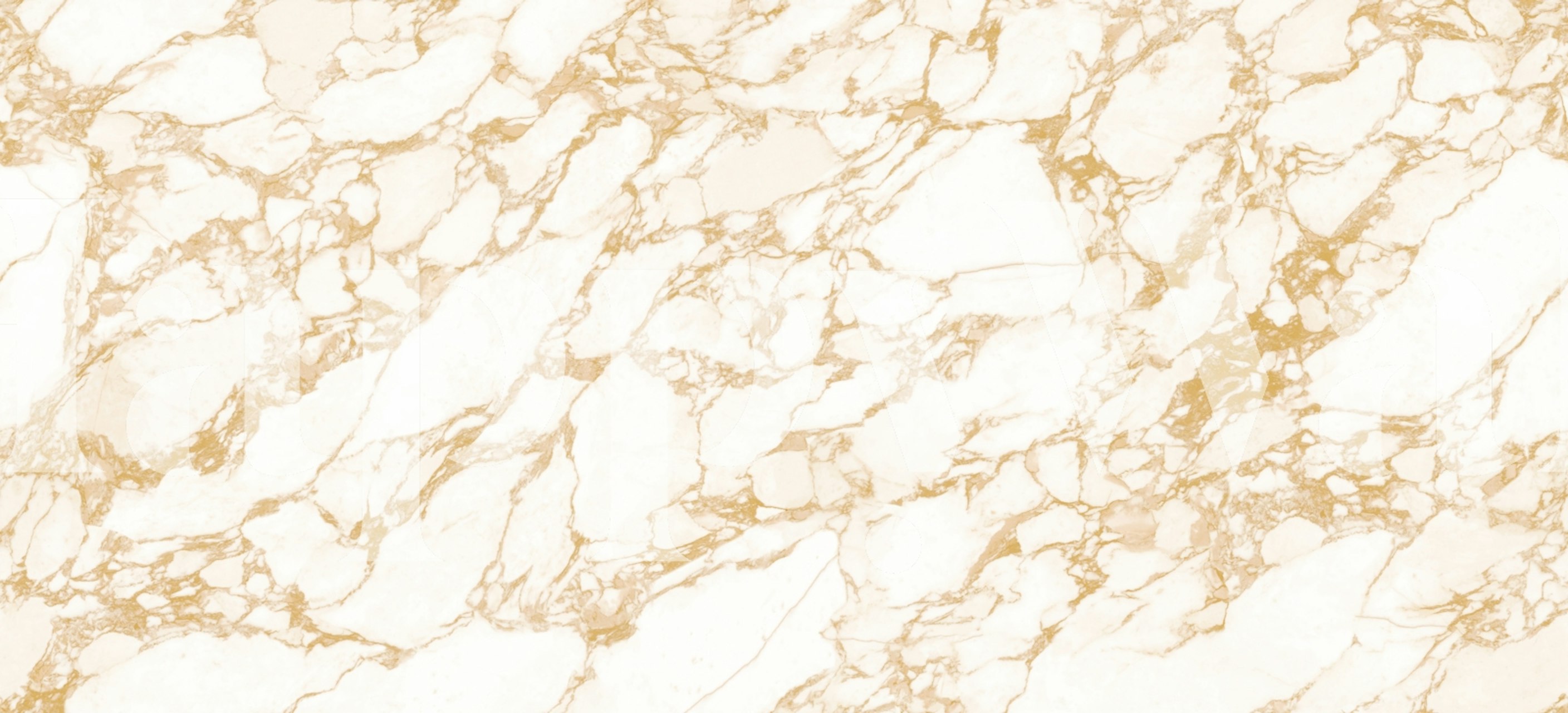 Papel pintado White Gold Marble texture mostrado en una habitación