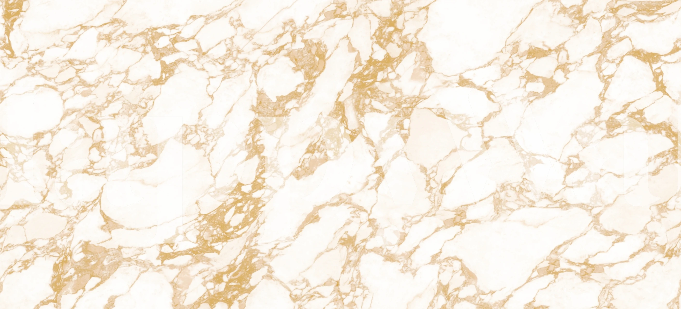 Calacatta Gold marble pattern with white and gold tones wallpaper