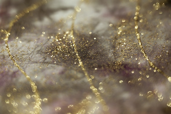 Beige Brown Gold Glitter Glam 1