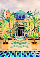 Jardin Majorelle Marrakech wallpaper
