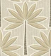 retro palms - mustard - taupe