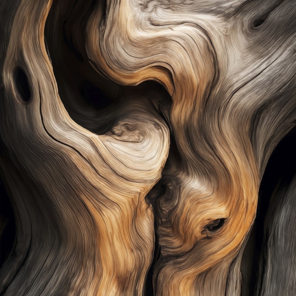 Rustic Wood Beauty Flow Design