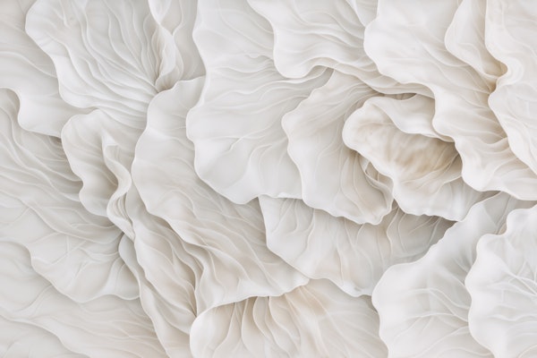 Natures Beauty Ivory Organic Forms