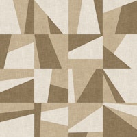 Modern Abstract Squares - Beige & Brown papiers peint