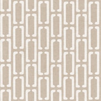 Oblong Geometric - Cafe-Au Lait tapetit