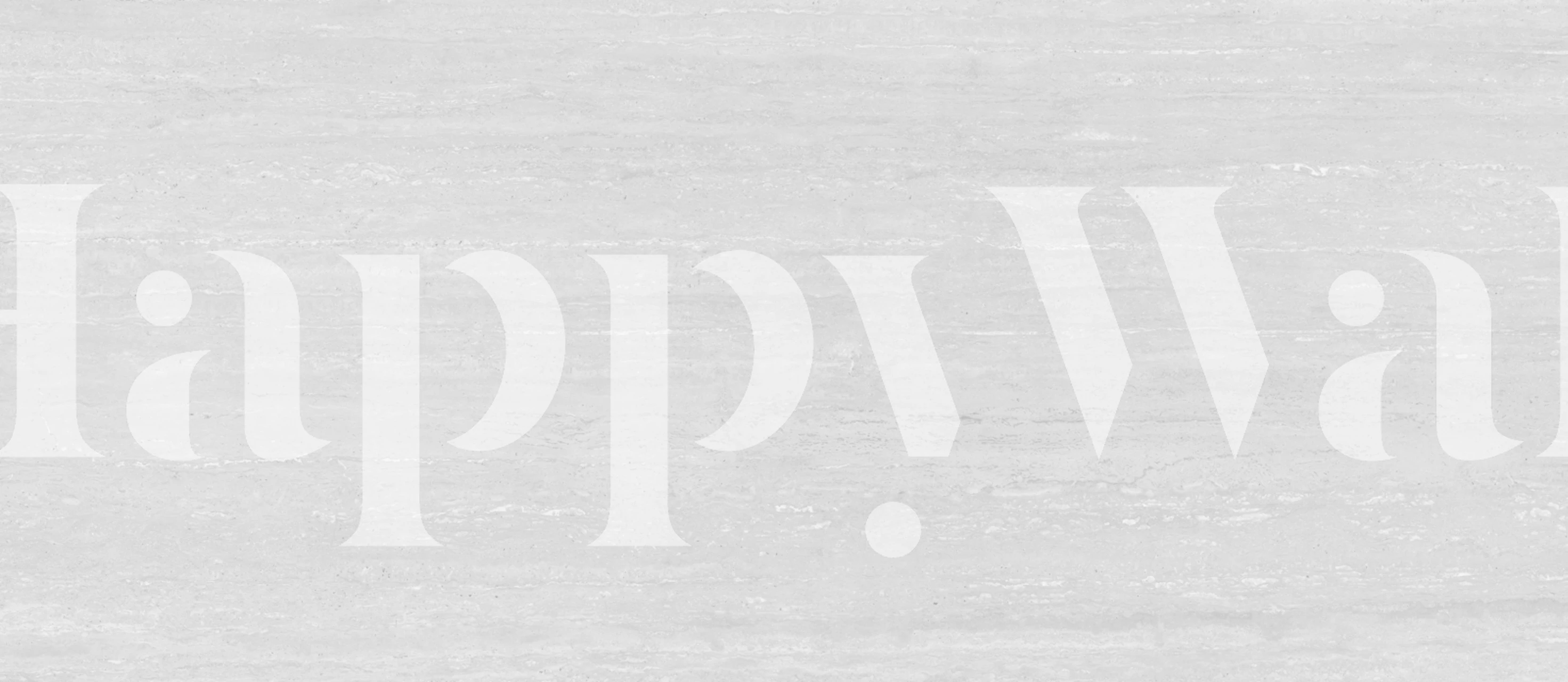 Silver Travertine wallpaper in a room