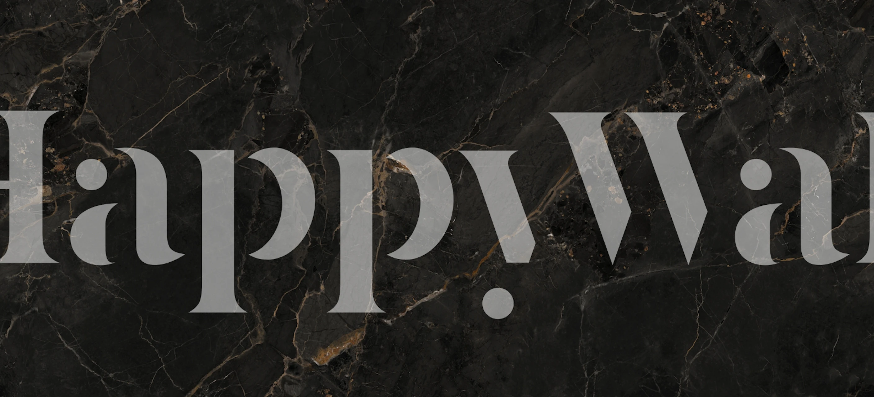 Charcoal stone texture wallpaper in a room