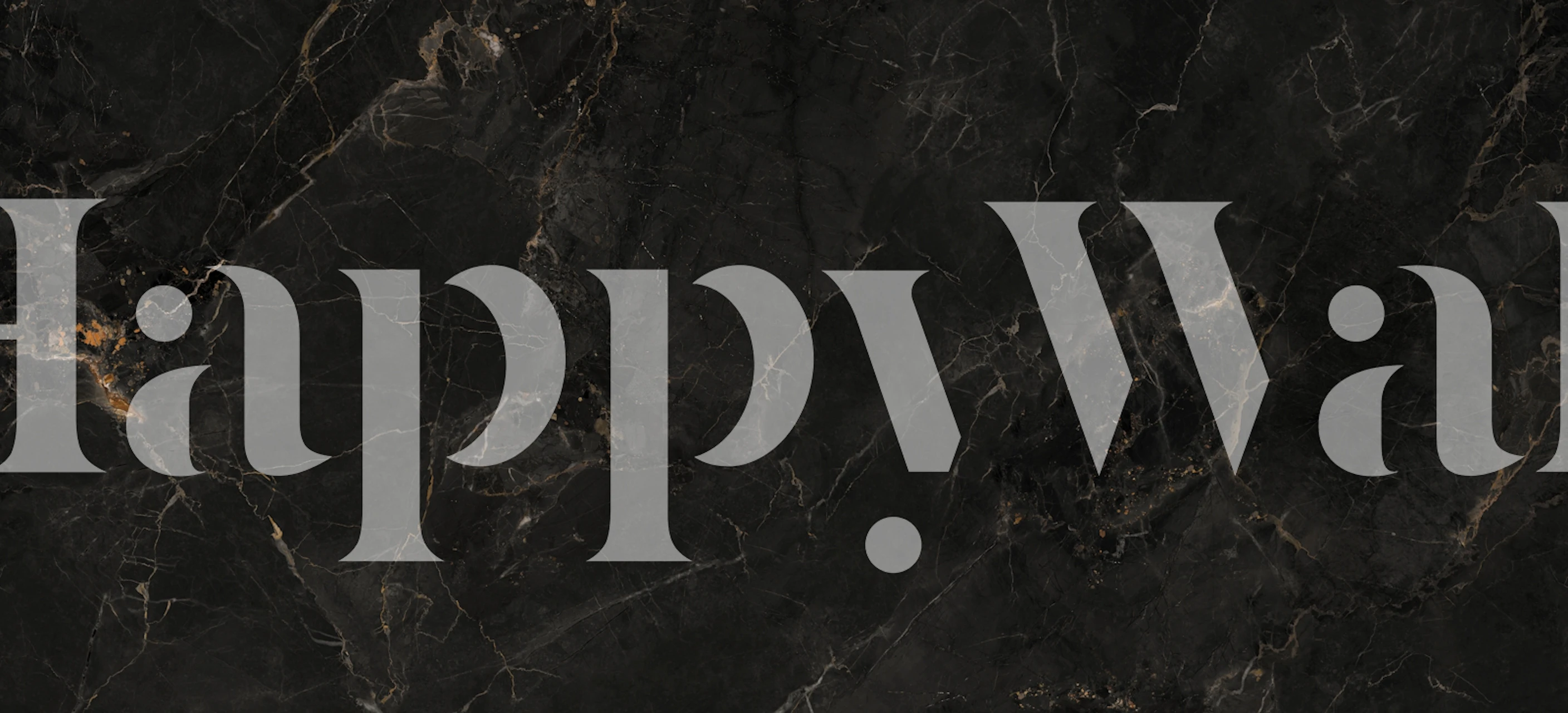 Black marble texture with gold veining wallpaper