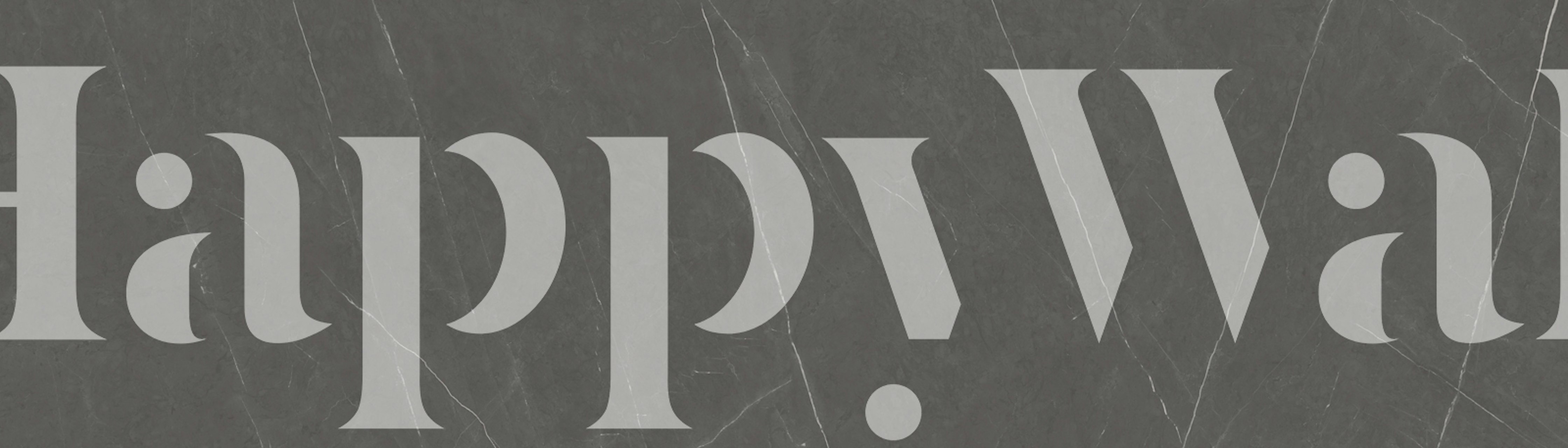 Charcoal Marquina Stone wallpaper design in room