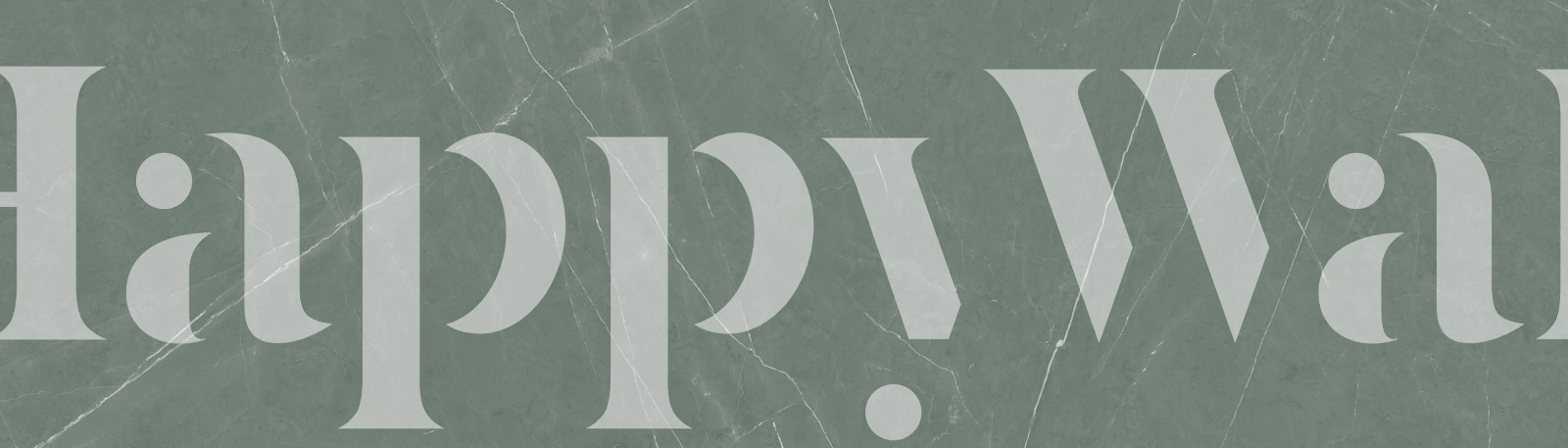 Sage Verde Marble wallpaper in a room