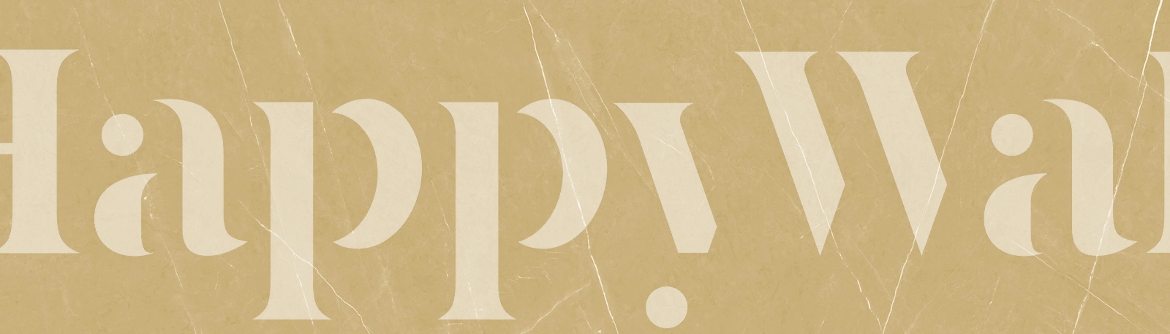 Crema Gold Marble wallpaper in a room setting