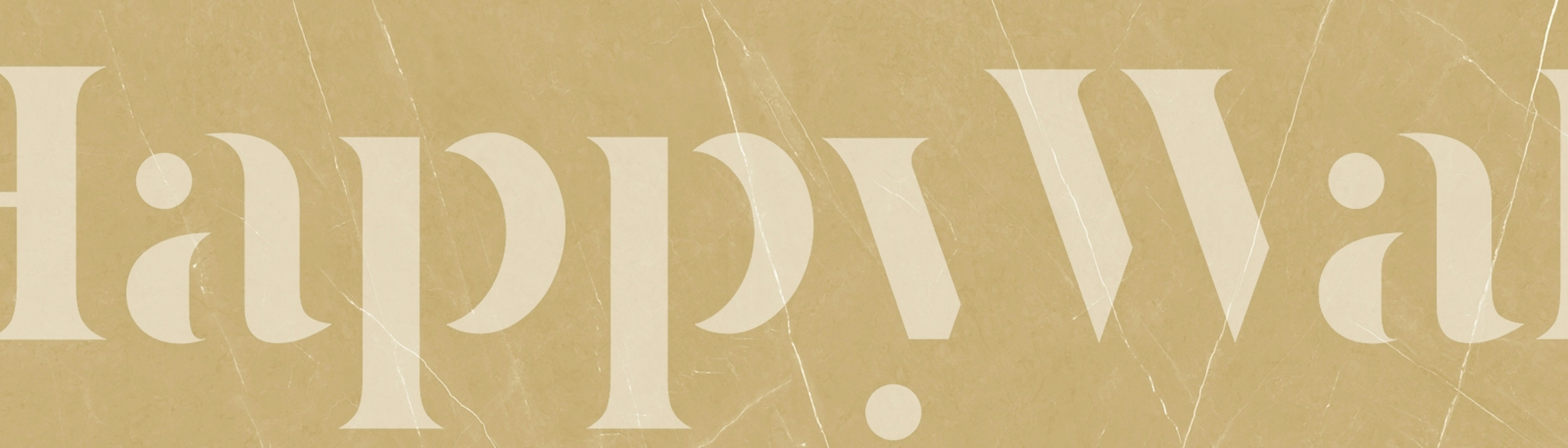 Crema Gold Marble wallpaper in a room setting