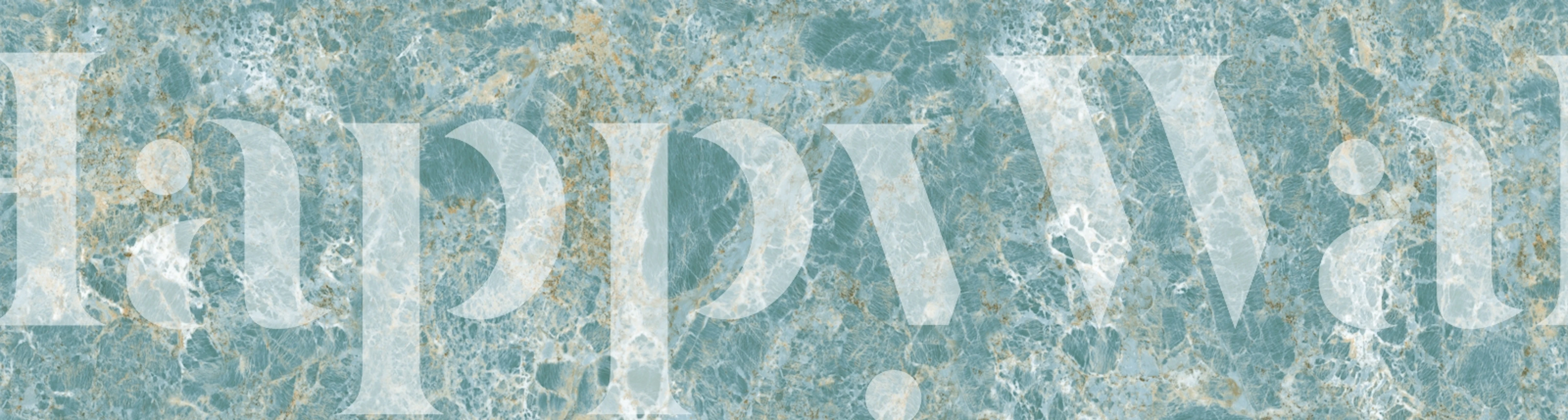 Aqua Amazonite Quartzite tapeta u sobi