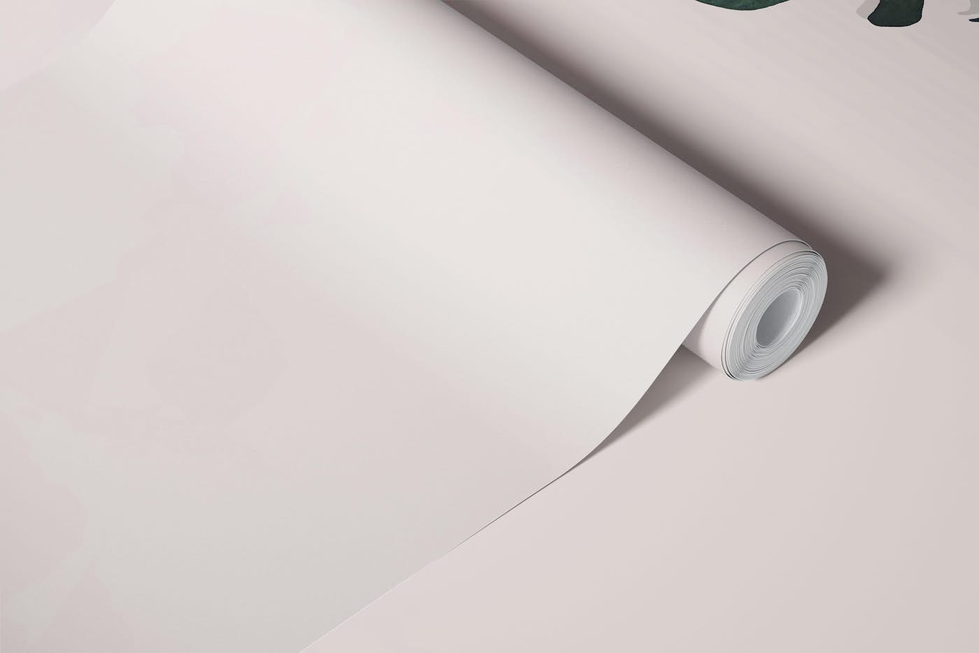 Monstera Jungle Foliage beige wallpaper roll