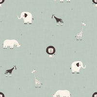 Playful Safari Animals wallpaper