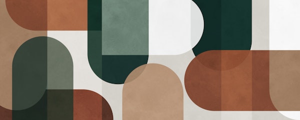 Earth Tone Abstract Shapes