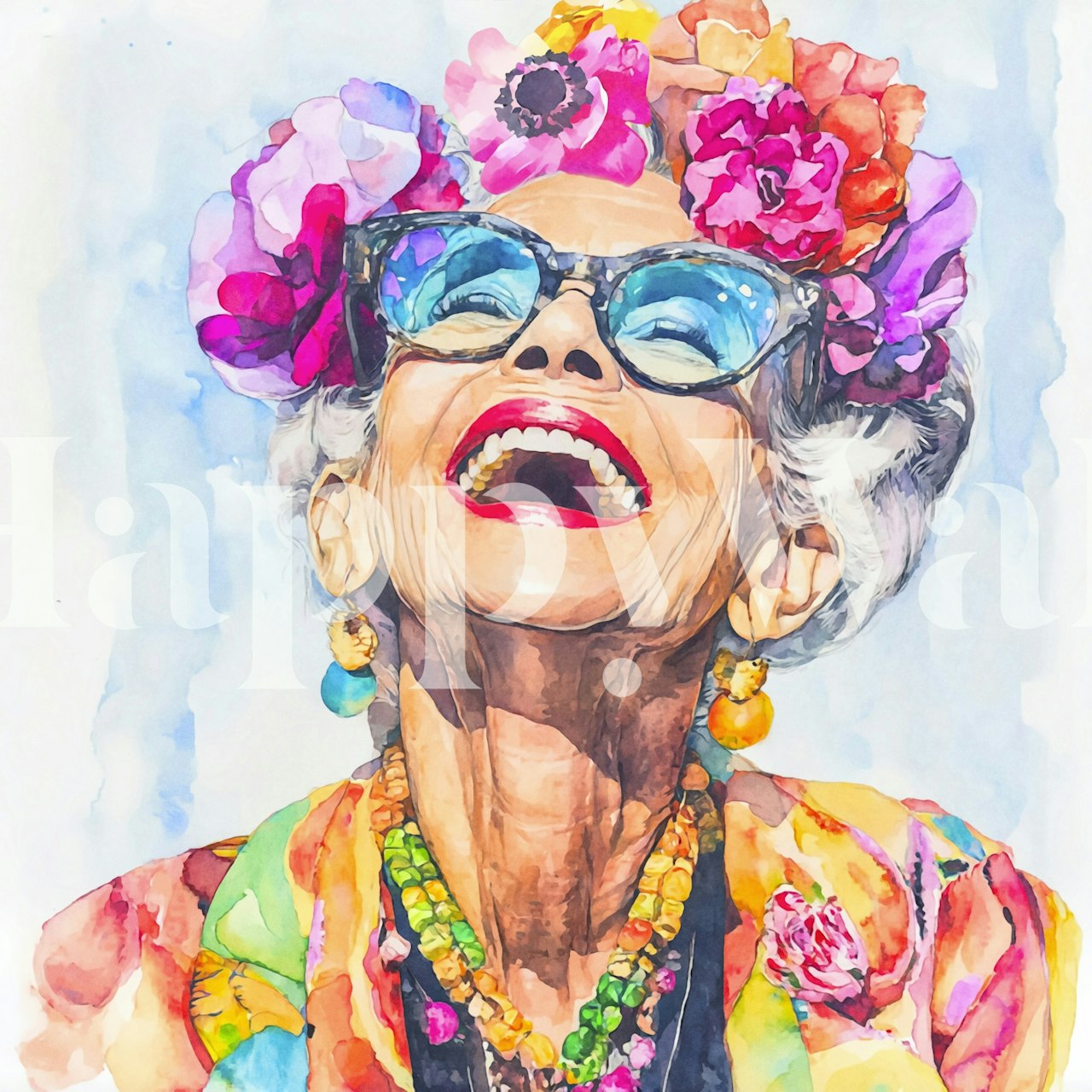 Joie De Vivre Ageless Flower Glory behang